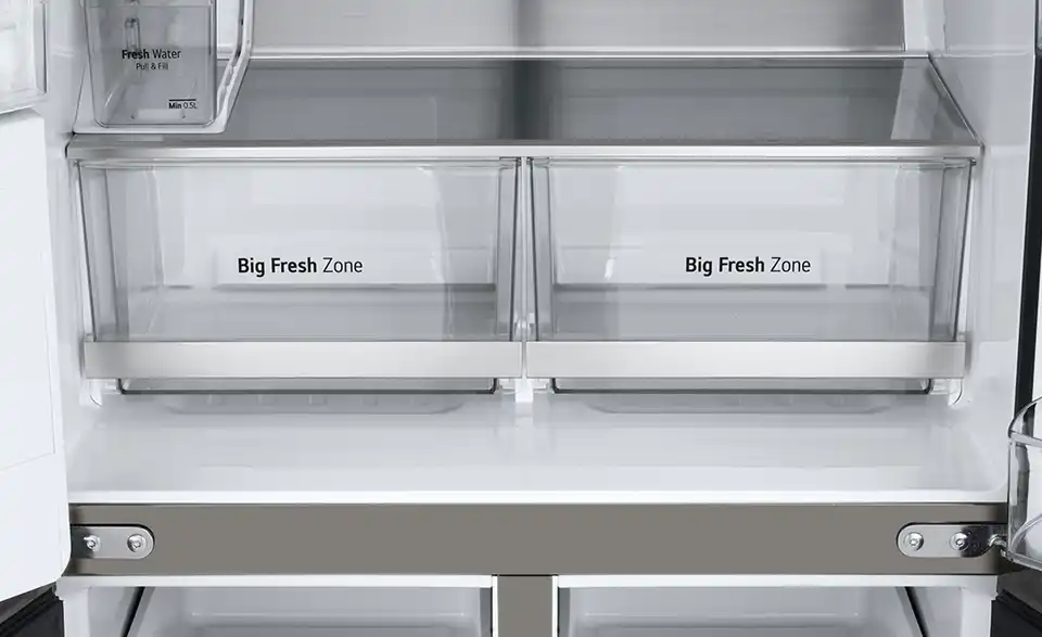 LG Electronics Cross Door Kühl-Gefrier-Kombination GMG861MBAE, Detailansicht