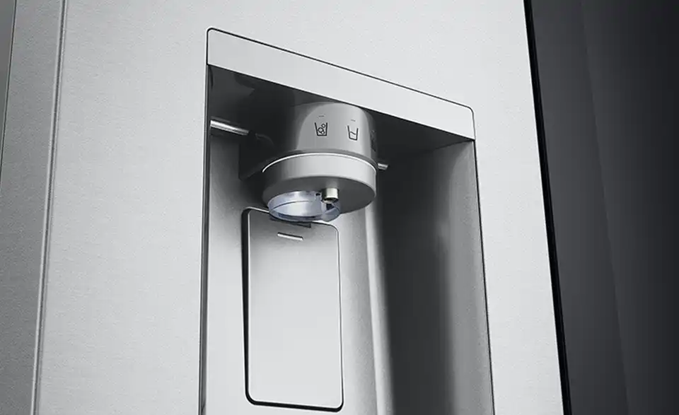 LG Electronics Cross Door Kühl-Gefrier-Kombination GMG861MBAE, Detailansicht