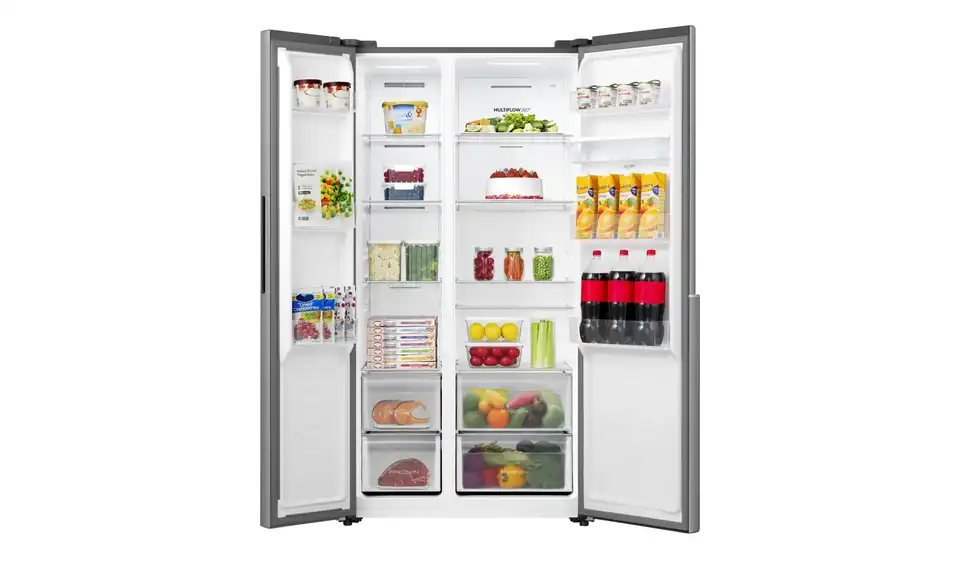 gorenje Side by Side NRS917E41XWD, Funktionsansicht