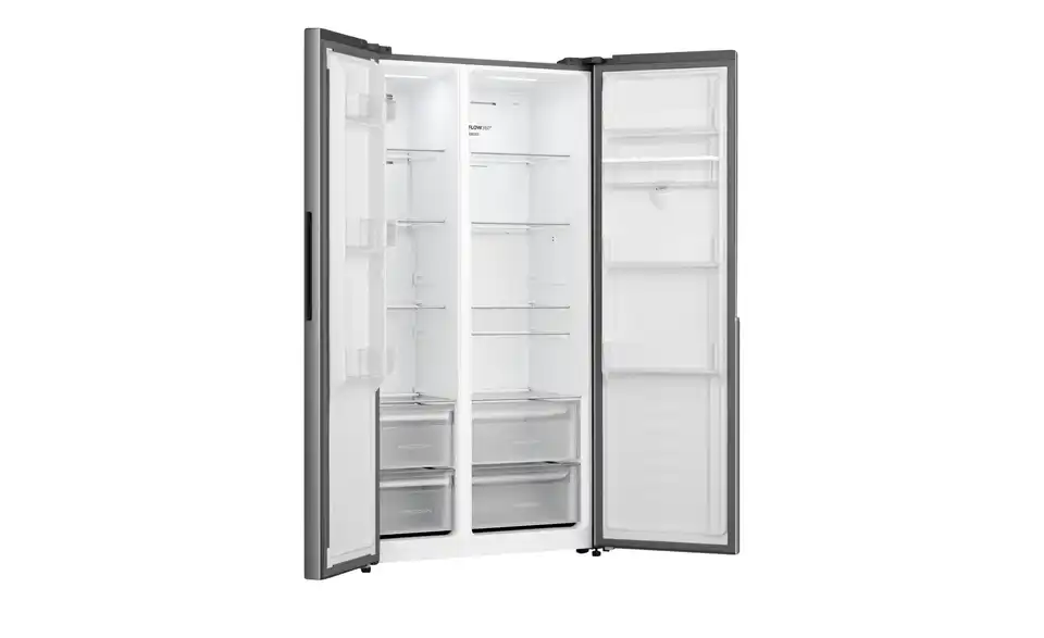 gorenje Side by Side NRS917E41XWD, geöffnet