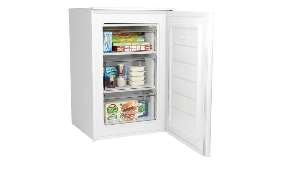 Bomann Gefrierschrank GS 7253 ws, geöffnet
