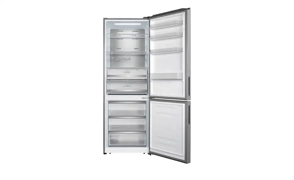 Hisense Kühl-Gefrierkombination RB645N4BIB, geöffnet