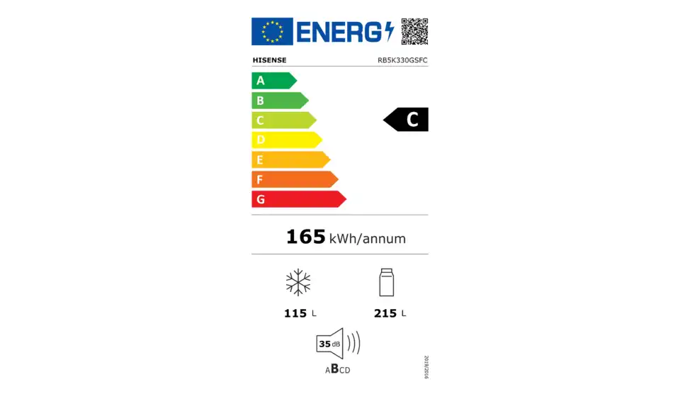 Hisense Kühl-Gefrierkombination RB5K330GSFC, Einkauf-Vorgabe