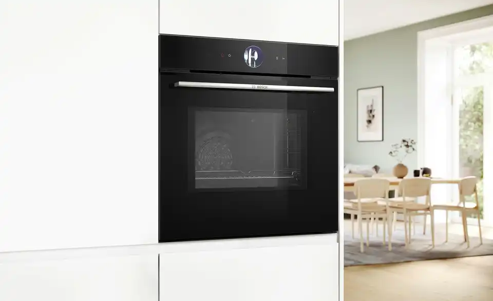 BOSCH Einbau-Backofen HMG776NB1, in Wohnsituation