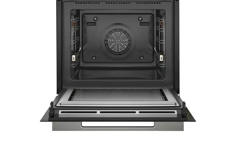 BOSCH Einbau-Backofen HMG776NB1, geöffnet