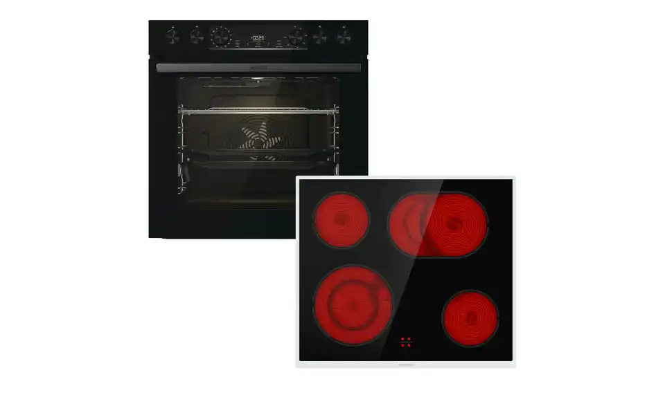 gorenje Einbau-Herdset Gorenje Red Pepper Set SCB, Frontansicht