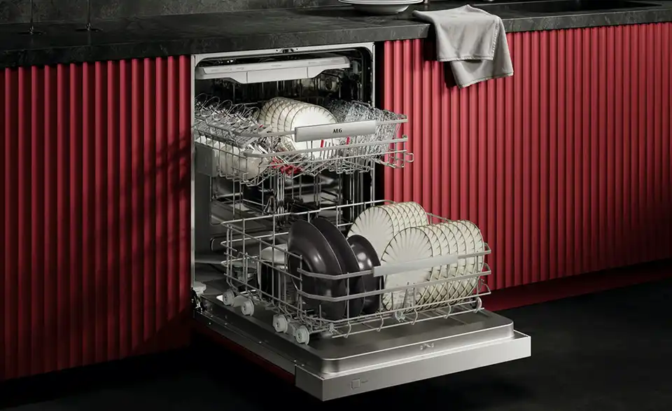 AEG Einbau-Geschirrspüler GT8200B2SCM, in Wohnsituation