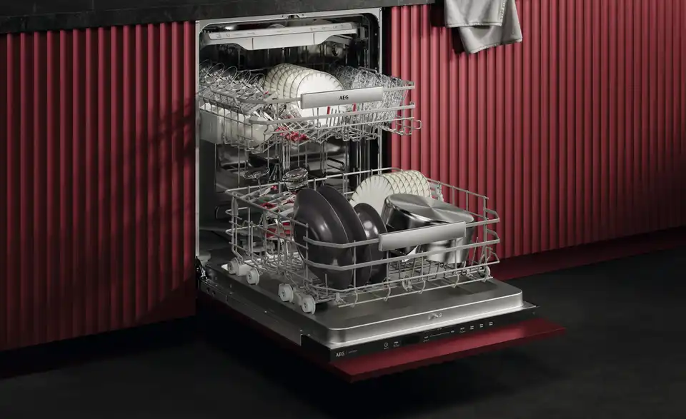 AEG Einbau-Geschirrspüler GI9210X2CT, in Wohnsituation