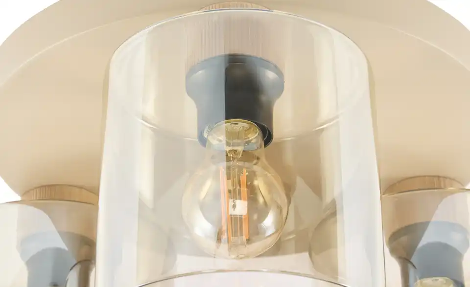 Deckenleuchte Sierra Cognac, Detailansicht