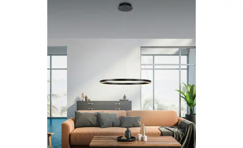 Paul Neuhaus LED Pendelleuchte, in Wohnsituation