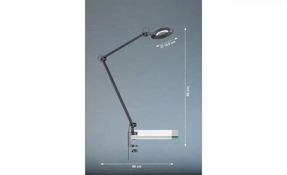 SCHÖNER WOHNEN Kollektion Klemmleuchte, Bemaßung