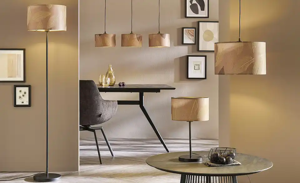 Tischleuchte, in Wohnsituation