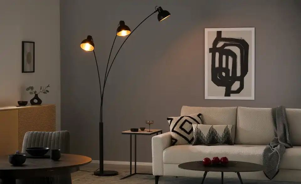 KHG Bogenleuchte, in Wohnsituation