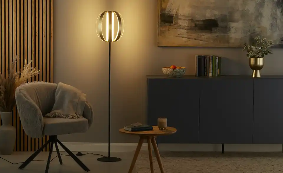 Jette Home Stehleuchte, in Wohnsituation
