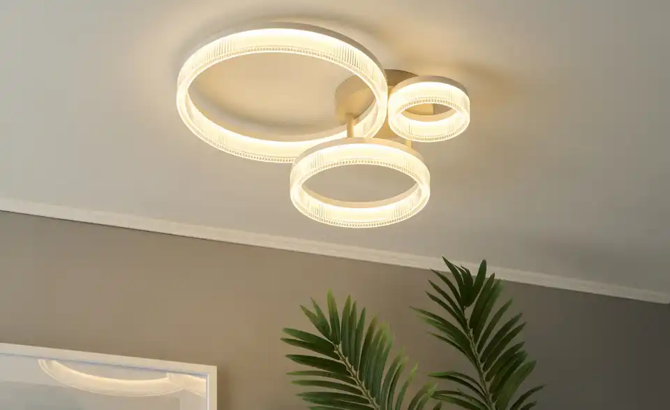 KHG LED-Deckenleuchte, in Wohnsituation