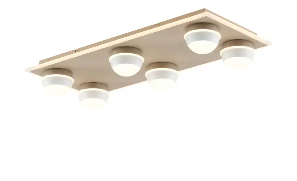 KHG LED-Deckenleuchte Sandy, Beleuchtet