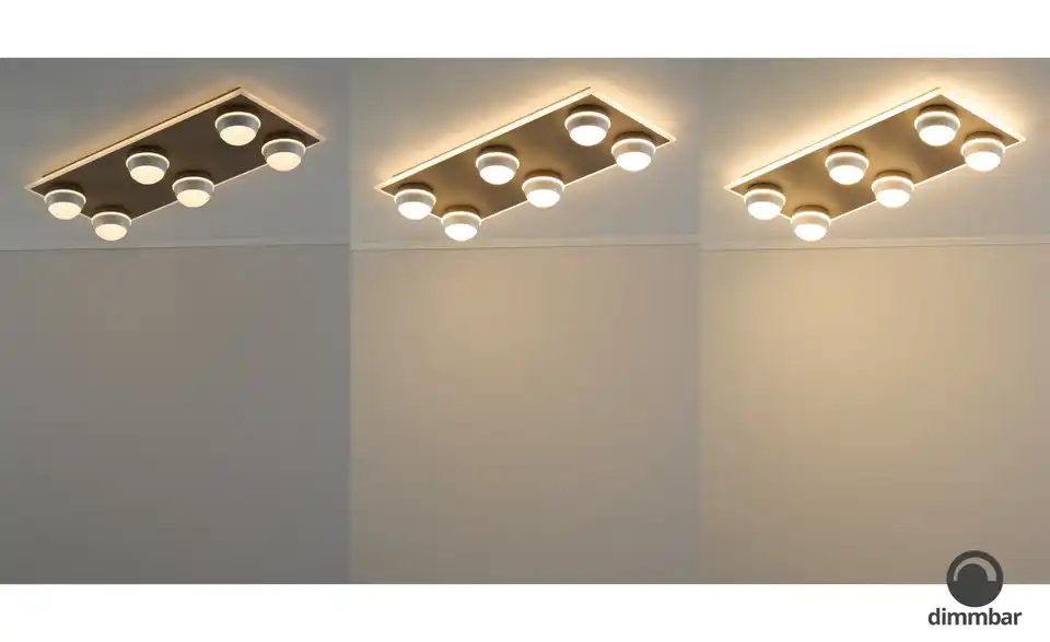 KHG LED-Deckenleuchte Sandy, Funktionsansicht