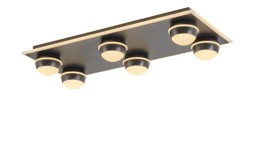 KHG LED-Deckenleuchte Sandy, Beleuchtet
