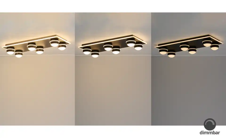 KHG LED-Deckenleuchte Sandy, Funktionsansicht