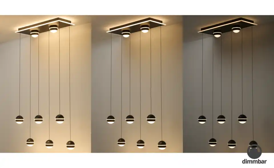 KHG LED-Pendelleuchte Sandy, Funktionsansicht
