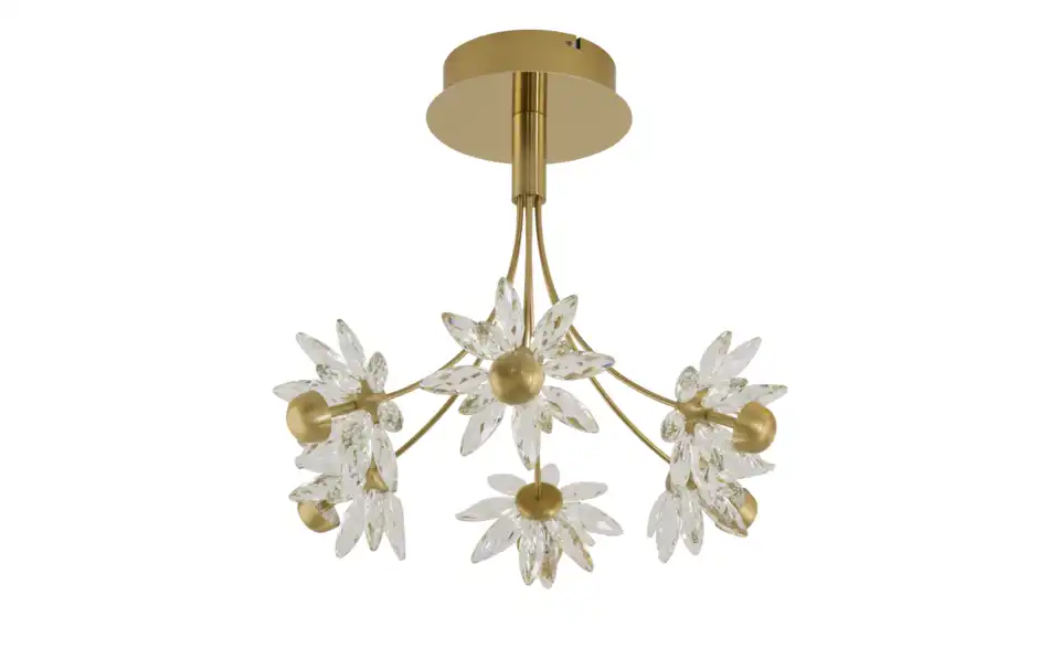 KHG LED-Deckenleuchte Flower, Frontansicht