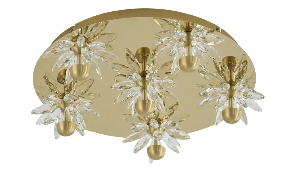 KHG LED-Deckenleuchte Flower, Perspektive