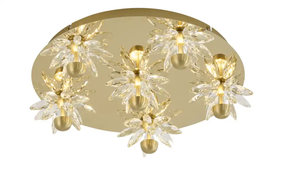 KHG LED-Deckenleuchte Flower, Beleuchtet