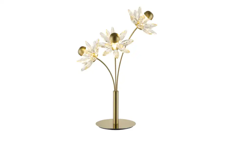 KHG LED-Tischleuchte Flower, Beleuchtet