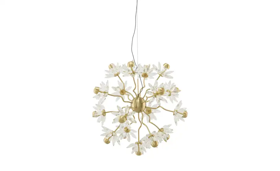 KHG LED-Pendelleuchte Flower, Frontansicht