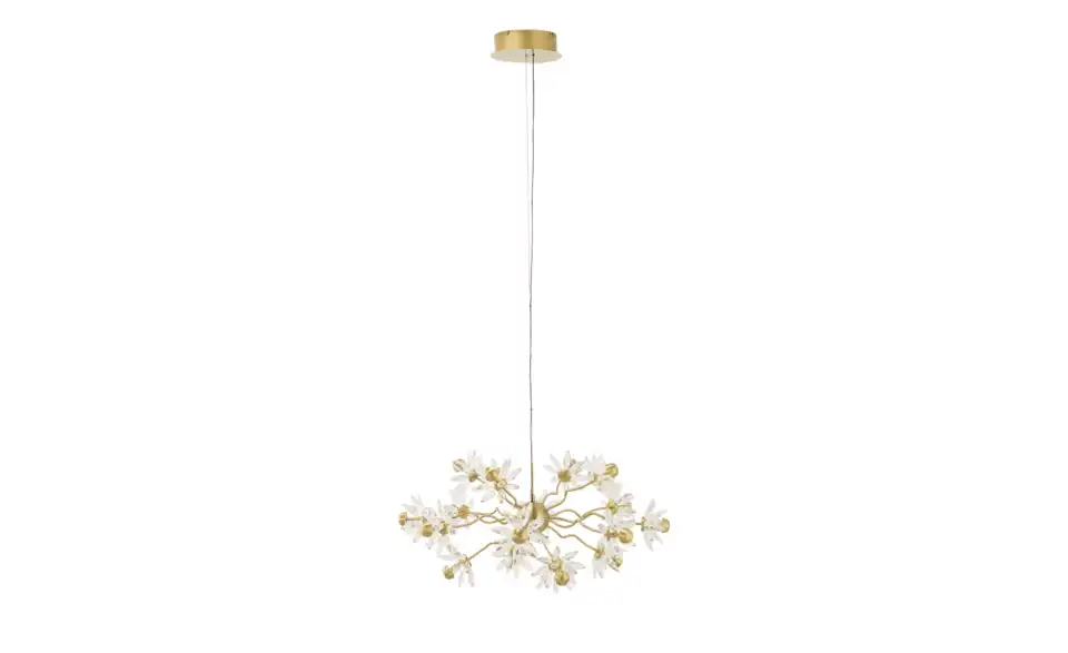 KHG LED-Pendelleuchte Flower, Perspektive