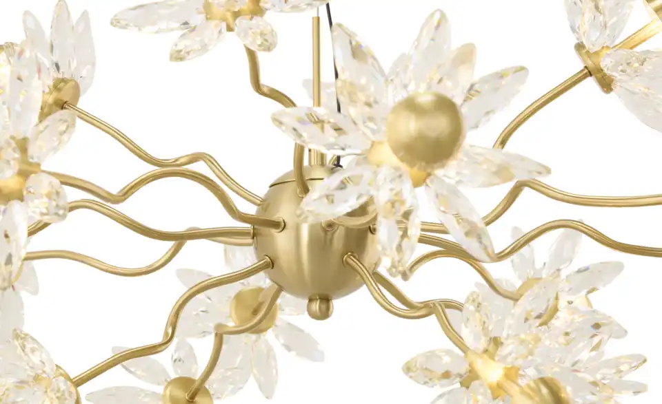 KHG LED-Pendelleuchte Flower, Detailansicht