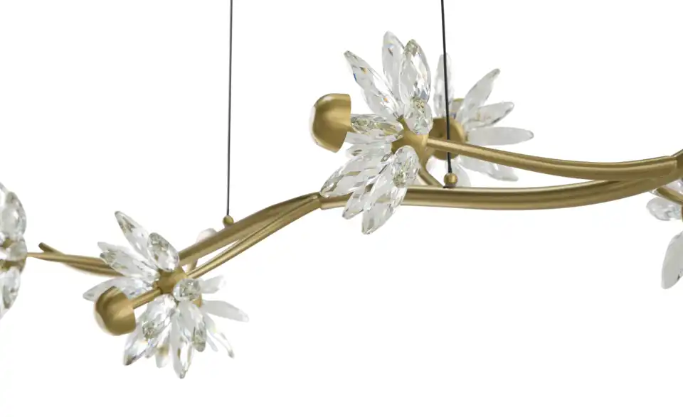 KHG LED-Pendelleuchte Flower, Detailansicht