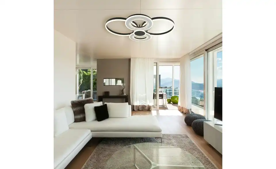 Globo Lighting Deckenleuchte, in Wohnsituation