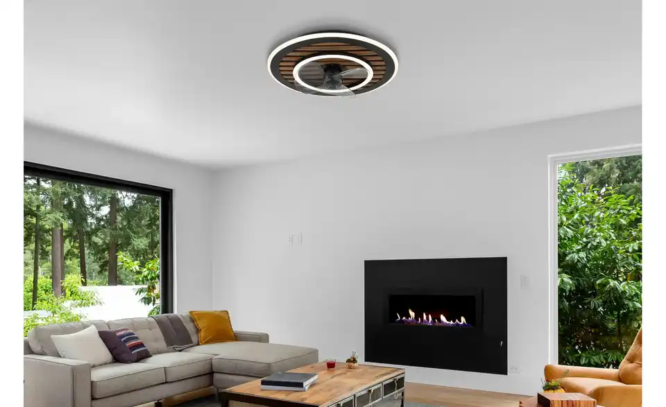 Globo Lighting Deckenventilator, in Wohnsituation