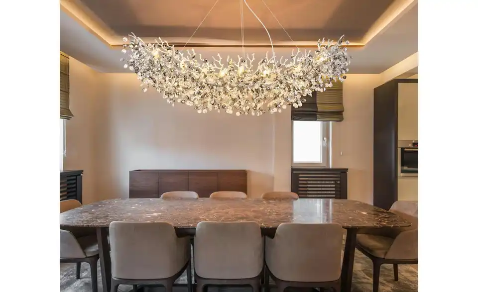 Globo Lighting Luster, in Wohnsituation