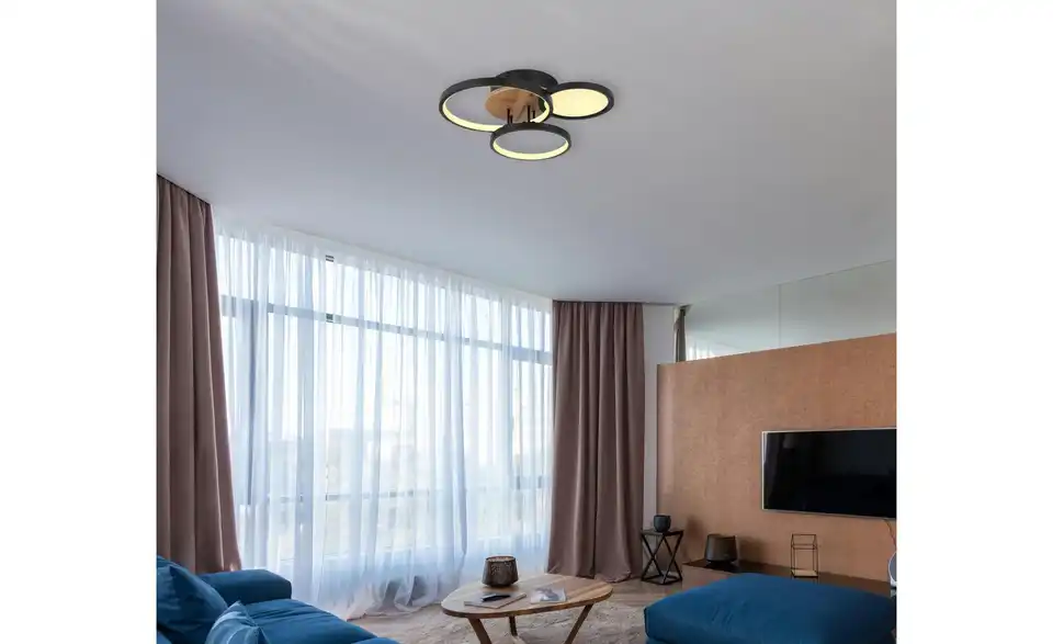 Globo Lighting Deckenleuchte, in Wohnsituation
