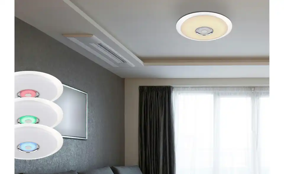 Globo Lighting Deckenleuchte, in Wohnsituation