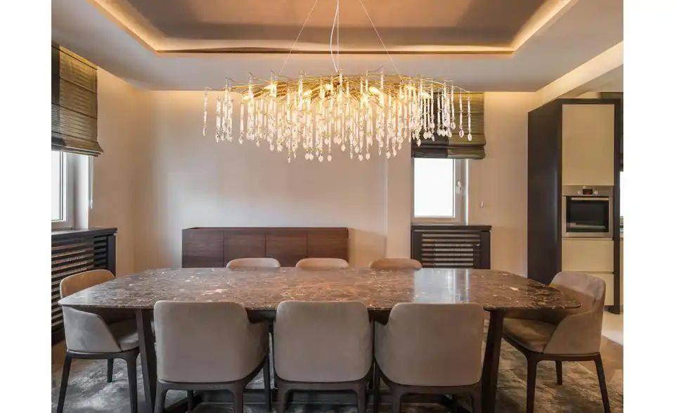 Globo Lighting Luster, in Wohnsituation