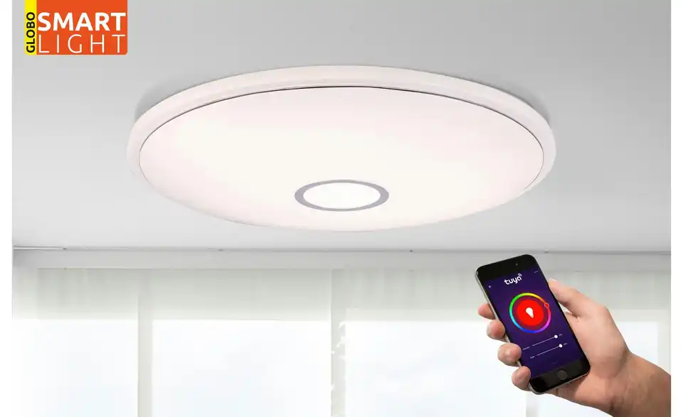 Globo Lighting Deckenleuchte, in Wohnsituation