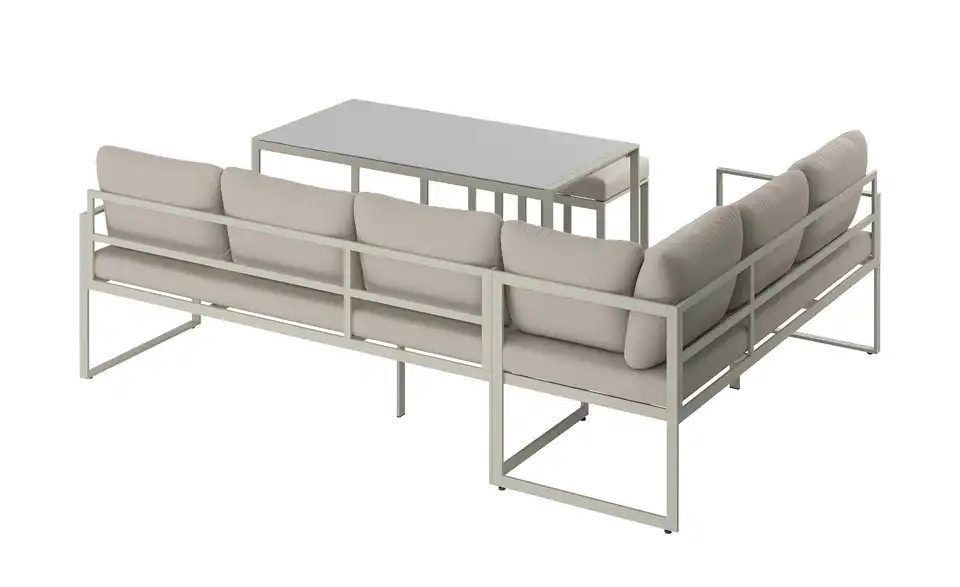 Dining-Gruppe Iraklio, Rückansicht