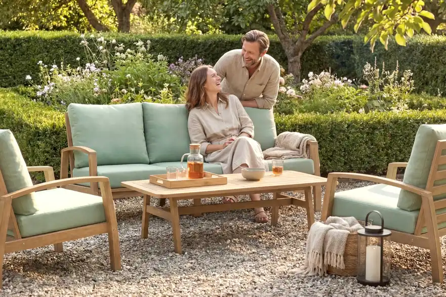 Yorkshire Lounge-Gruppe Sines, in Wohnsituation