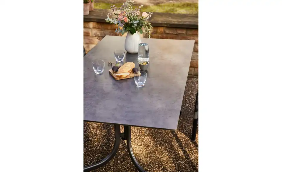 Siena Garden Gartenmöbel 5er-Set Velia, in Wohnsituation