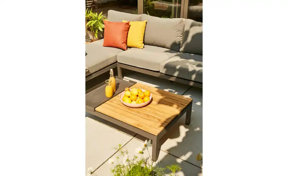 Siena Garden Gartenmöbel 4er-Set Alvida, in Wohnsituation