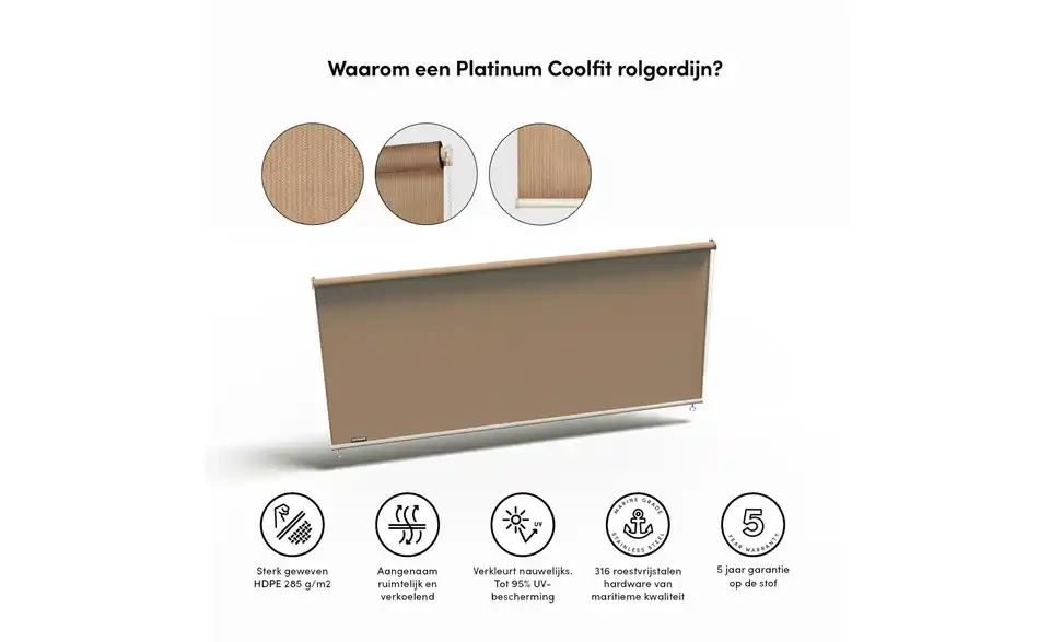 Siena Garden Rollo Coolfit, Bild mit Text