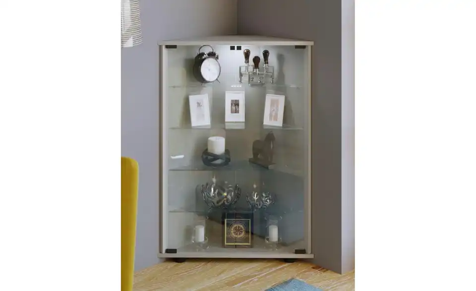 Eckvitrine Jecka, in Wohnsituation