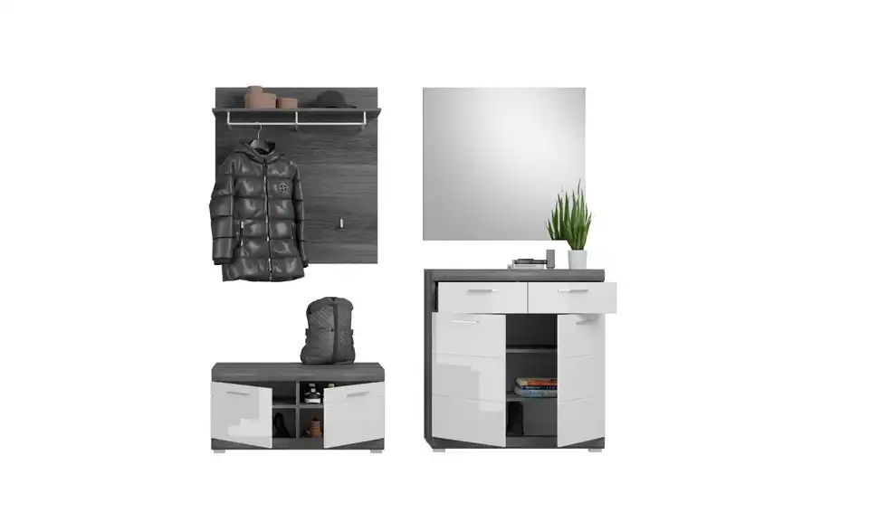 Garderoben-Set Scout, geöffnet