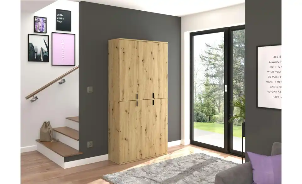 Garderobenschrank Projekt X, in Wohnsituation
