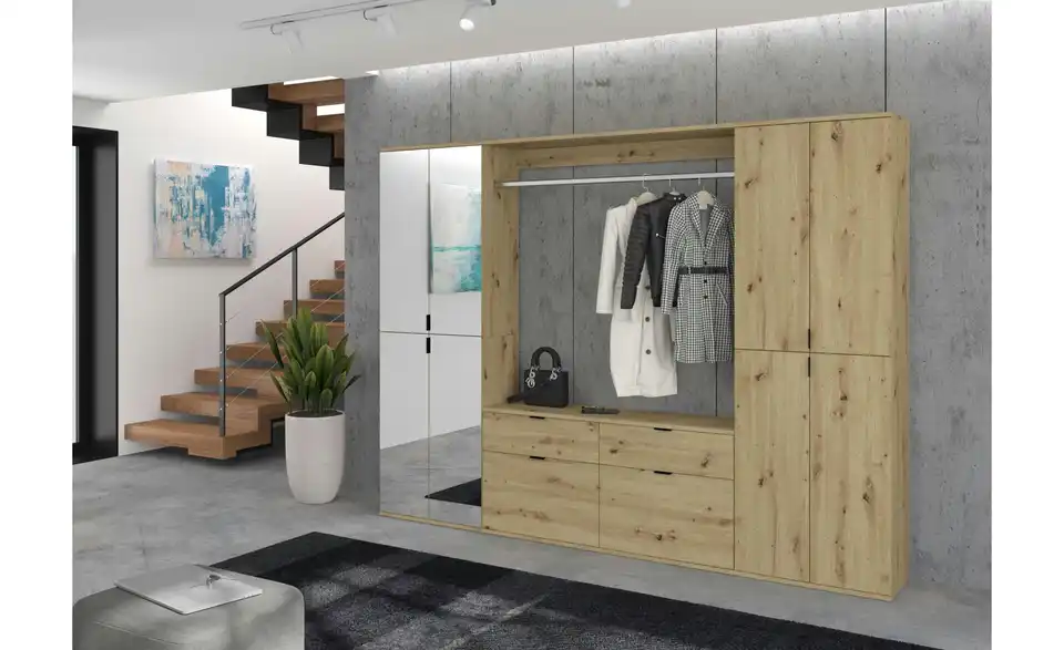 Garderobenschrank Projekt X, in Wohnsituation