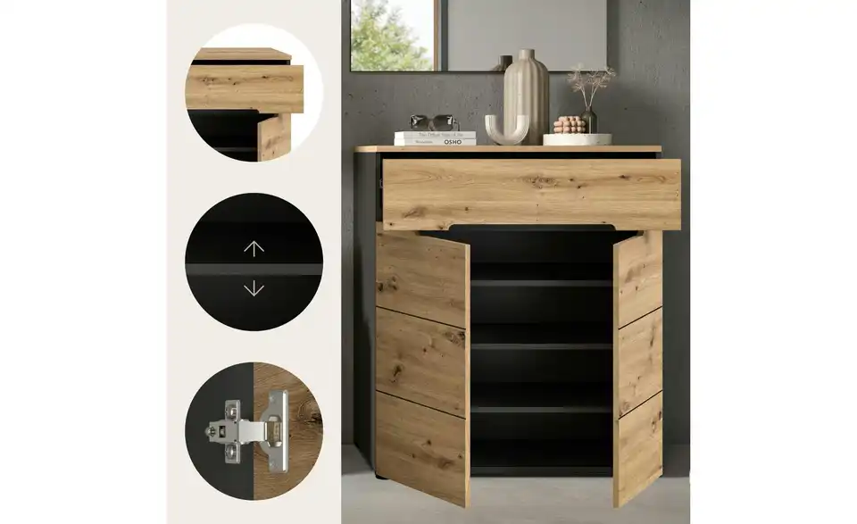 Schuhschrank Canu, in Wohnsituation