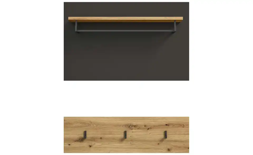 Garderobenpaneel Canu, Frontansicht